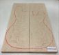 Preview: Top Muschelahorn / Quilted Maple, 2-tlg. 9mm Einzelstück #009